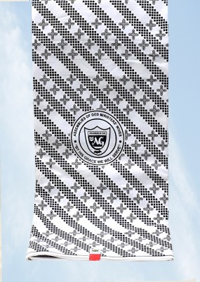 Minister's Wife White Cloth (yards)